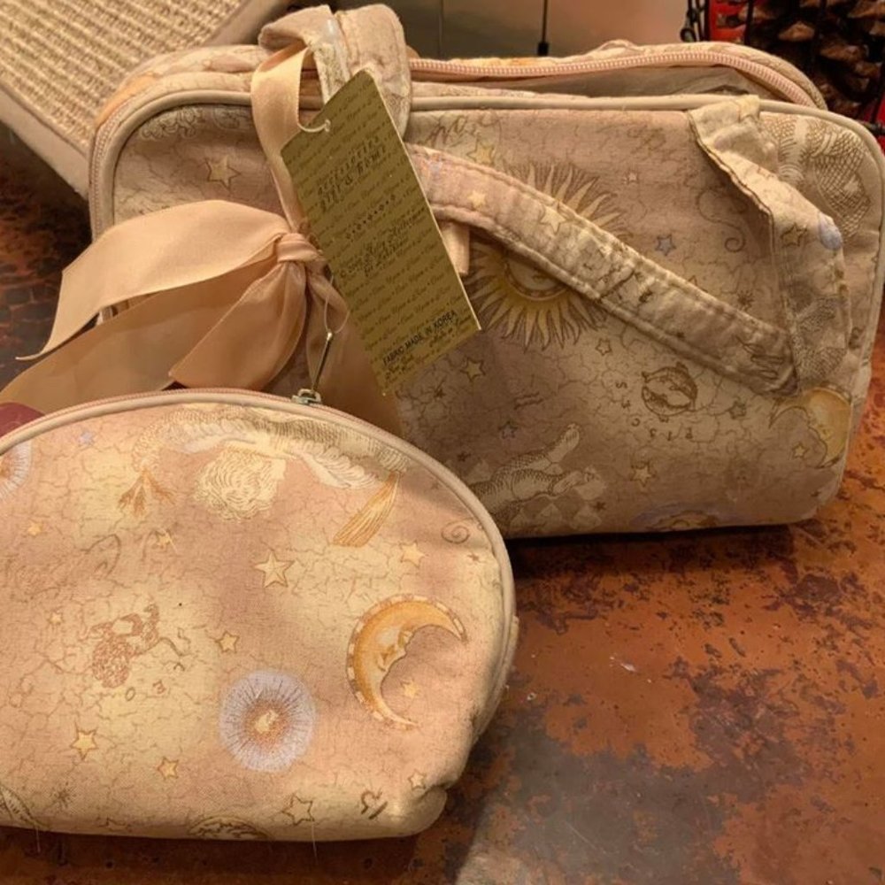 Overnight and cosmetic bag